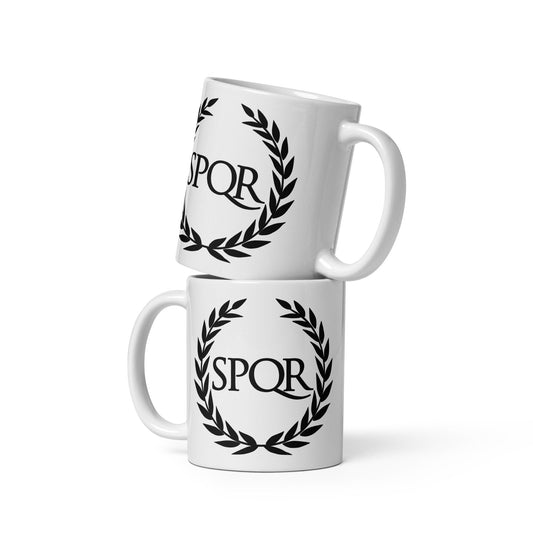 Elegant SPQR Mug - Emporium Romanum11 oz