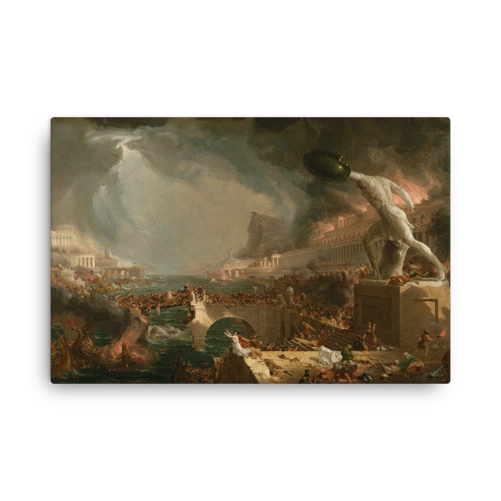 The Destruction of Rome - Emporium Romanum18″×24″