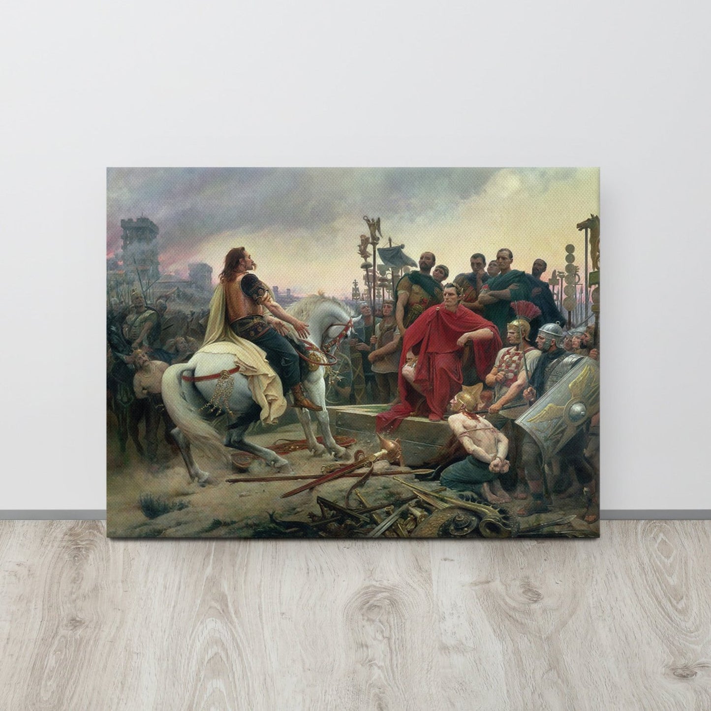 Surrender of Vercingetorix Canvas - Emporium Romanum18″×24″