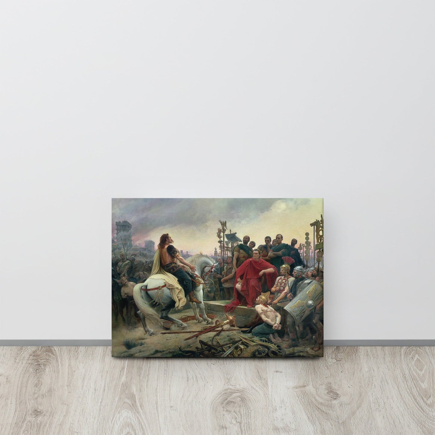 Surrender of Vercingetorix Canvas - Emporium Romanum12″×16″