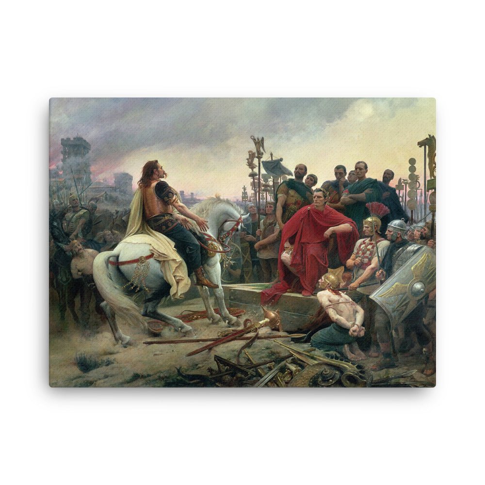 Surrender of Vercingetorix Canvas - Emporium Romanum16″×20″