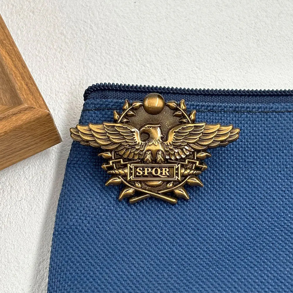 Roman Eagle Emblem Brooch