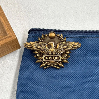 Roman Eagle Emblem Brooch
