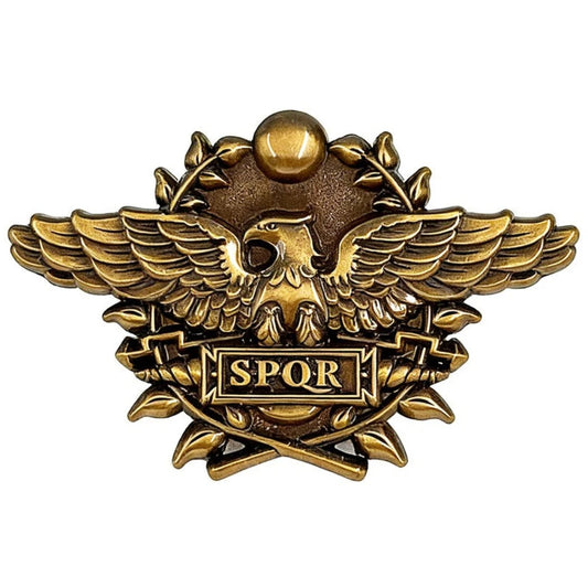 Roman Eagle Emblem Brooch