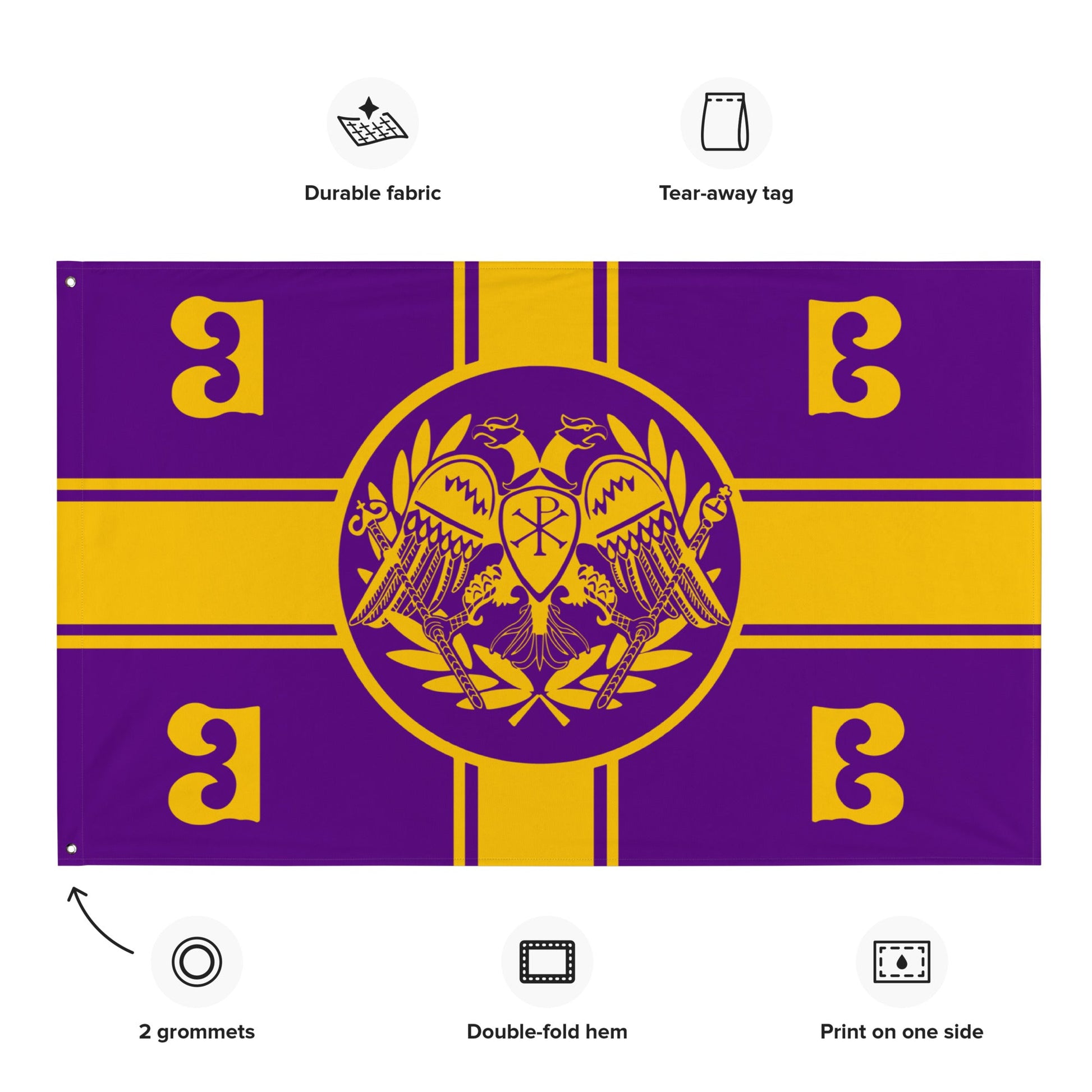 Byzantine Empire Flag - Emporium RomanumImperial Purple