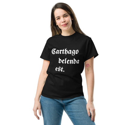 Carthago Delenda Est T-Shirt - Emporium RomanumPurpleS