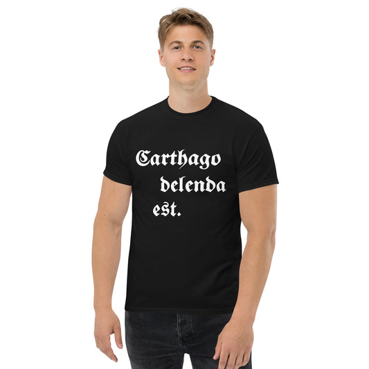 Carthago Delenda Est T-Shirt - Emporium RomanumBlackS