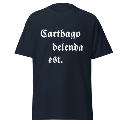 Carthago Delenda Est T-Shirt - Emporium RomanumNavyS