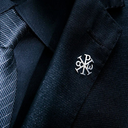 Chi - Rho Symbol Pin - Emporium RomanumSilver