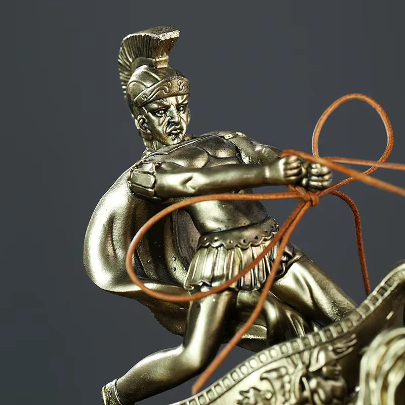 Roman Chariot Statue