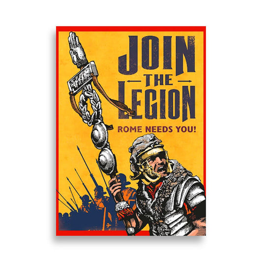 Join the Legion Classic Poster - Emporium Romanum50×70 cm