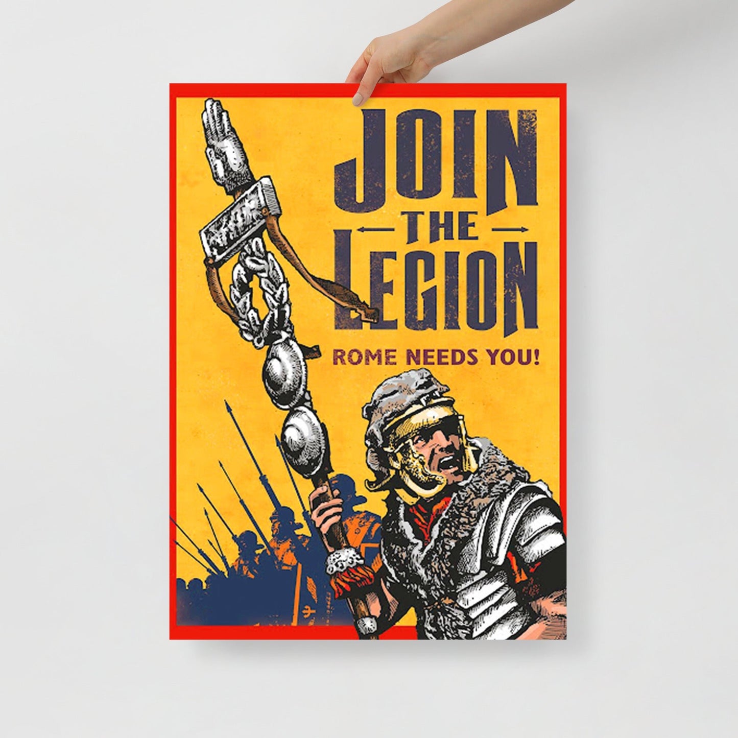 Join the Legion Classic Poster - Emporium Romanum50×70 cm