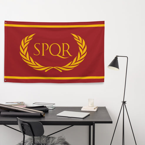 Roman Empire Flag – Emporium Romanum