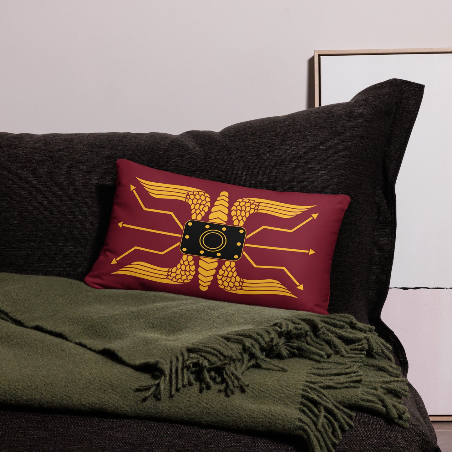 Roman Shield Pillow