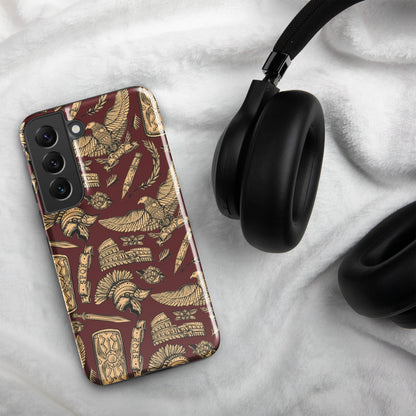 Roman Pattern Tough case for Samsung® - Emporium RomanumGlossySamsung Galaxy S10