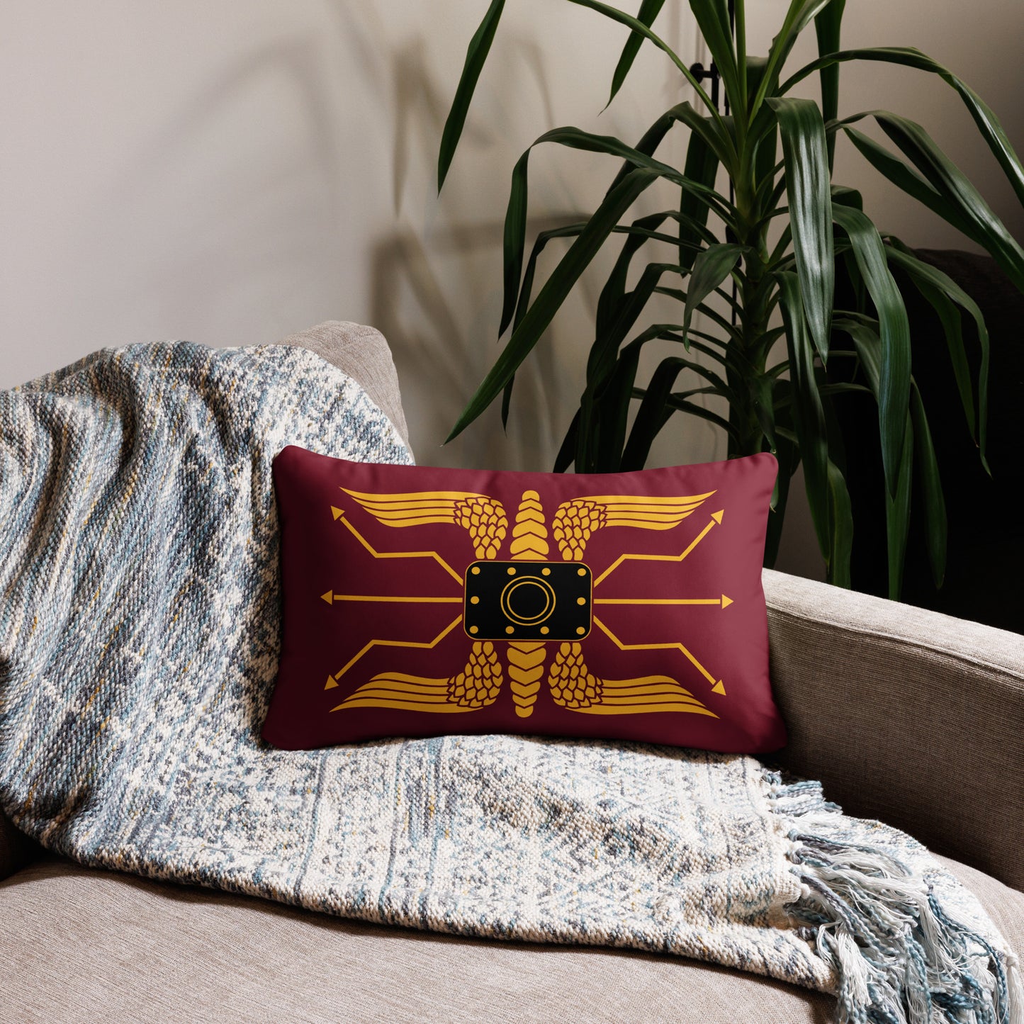 Roman Shield Pillow