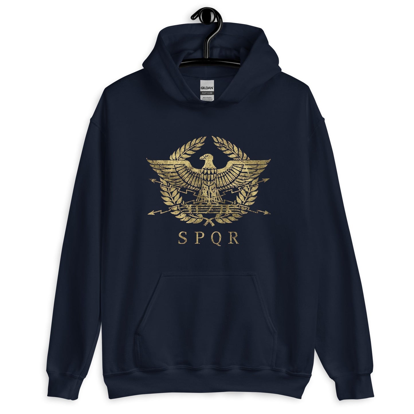 Roman SPQR Hoodie - Emporium RomanumNavyS