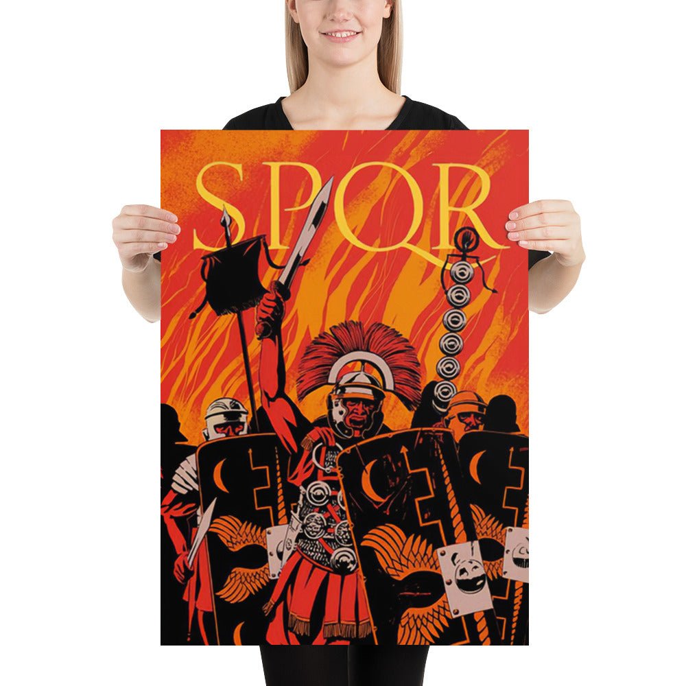 Roman Vintage Poster - Emporium Romanum50×70 cm