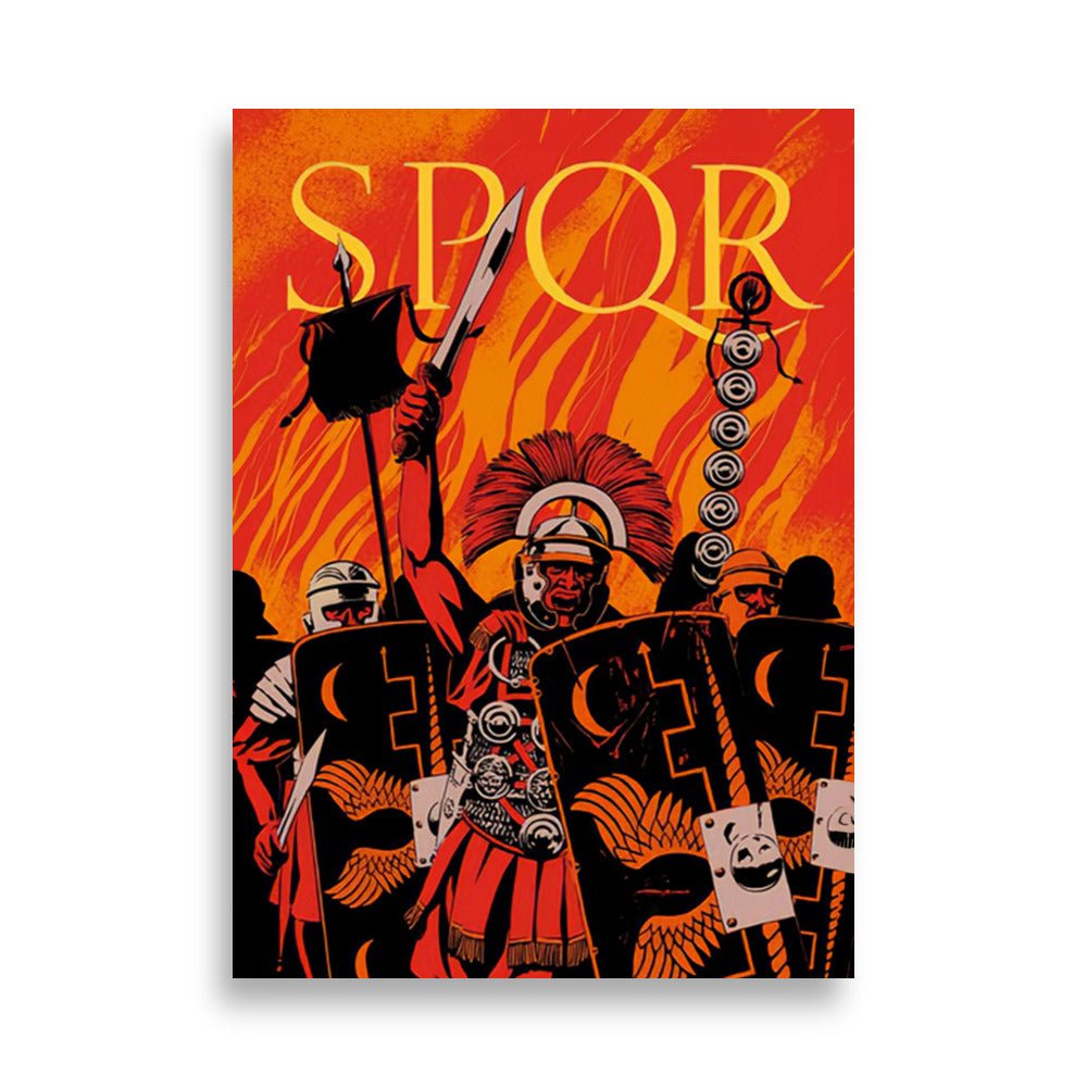 Roman Vintage Poster - Emporium Romanum50×70 cm