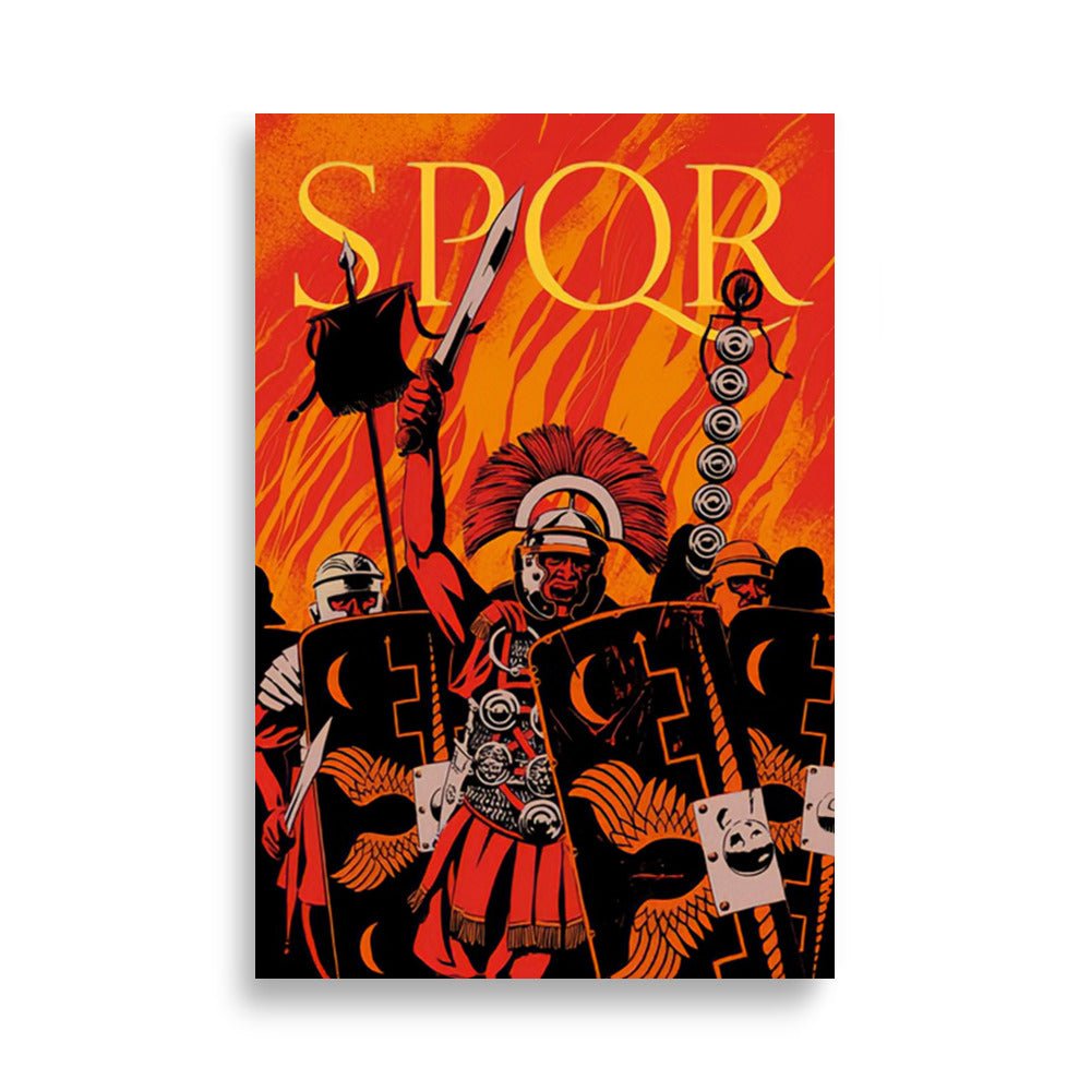 Roman Vintage Poster - Emporium Romanum61×91 cm