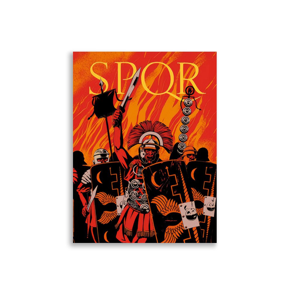 Roman Vintage Poster - Emporium Romanum30×40 cm