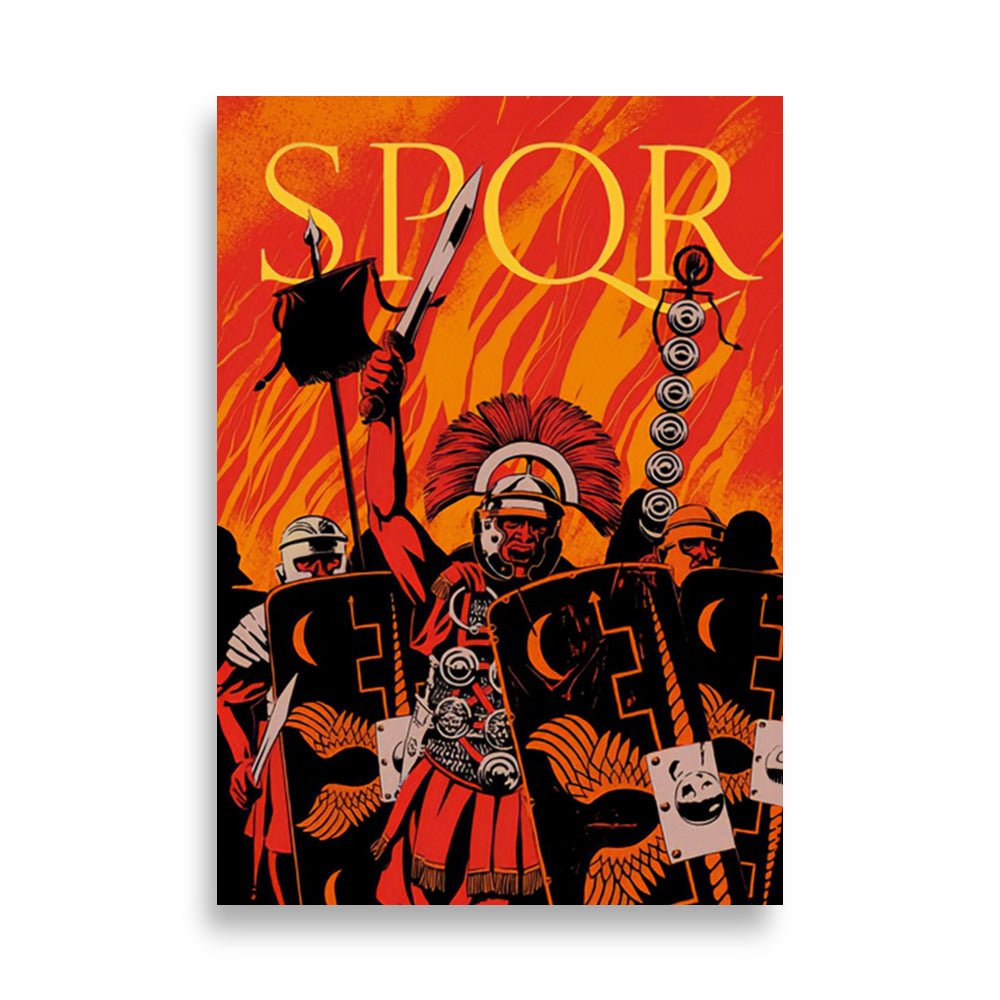 Roman Vintage Poster - Emporium Romanum70×100 cm