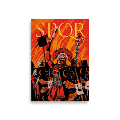 Roman Vintage Poster - Emporium RomanumA1 (59.4×84.1 cm)