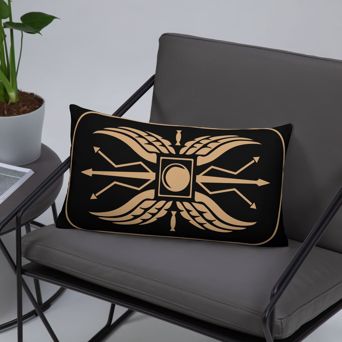 Roman Shield Pillow