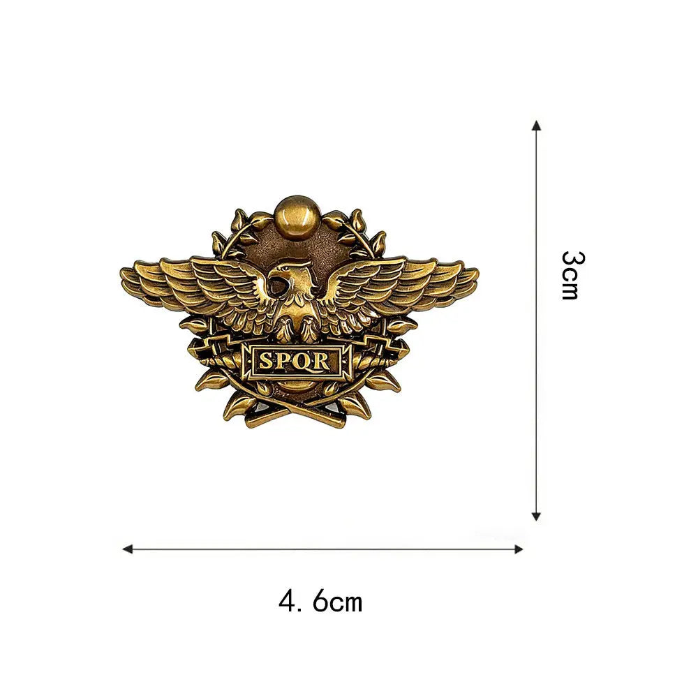 Roman Eagle Emblem Brooch