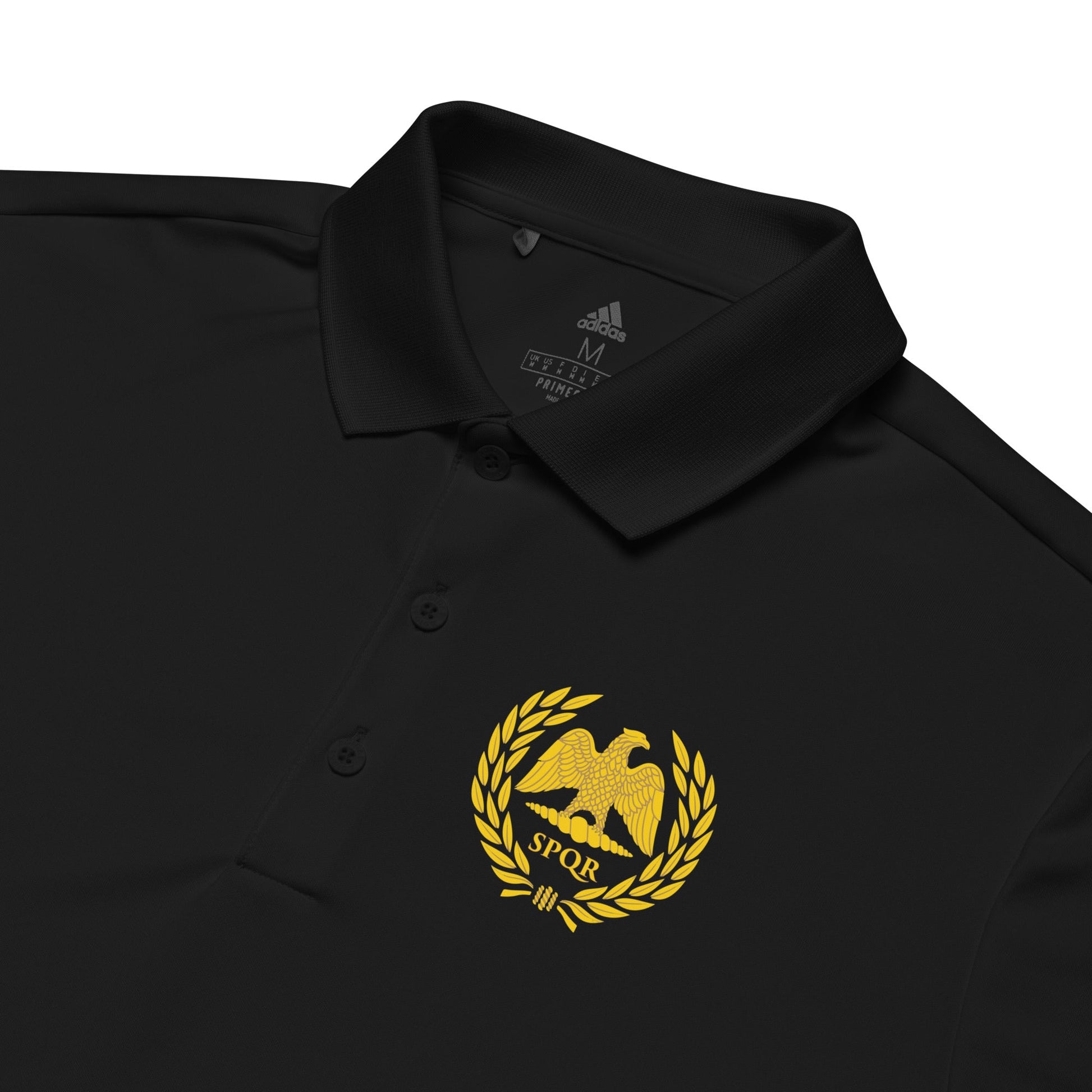 adidas SPQR Polo Shirt (Limited Edtion) - Emporium RomanumBlackS