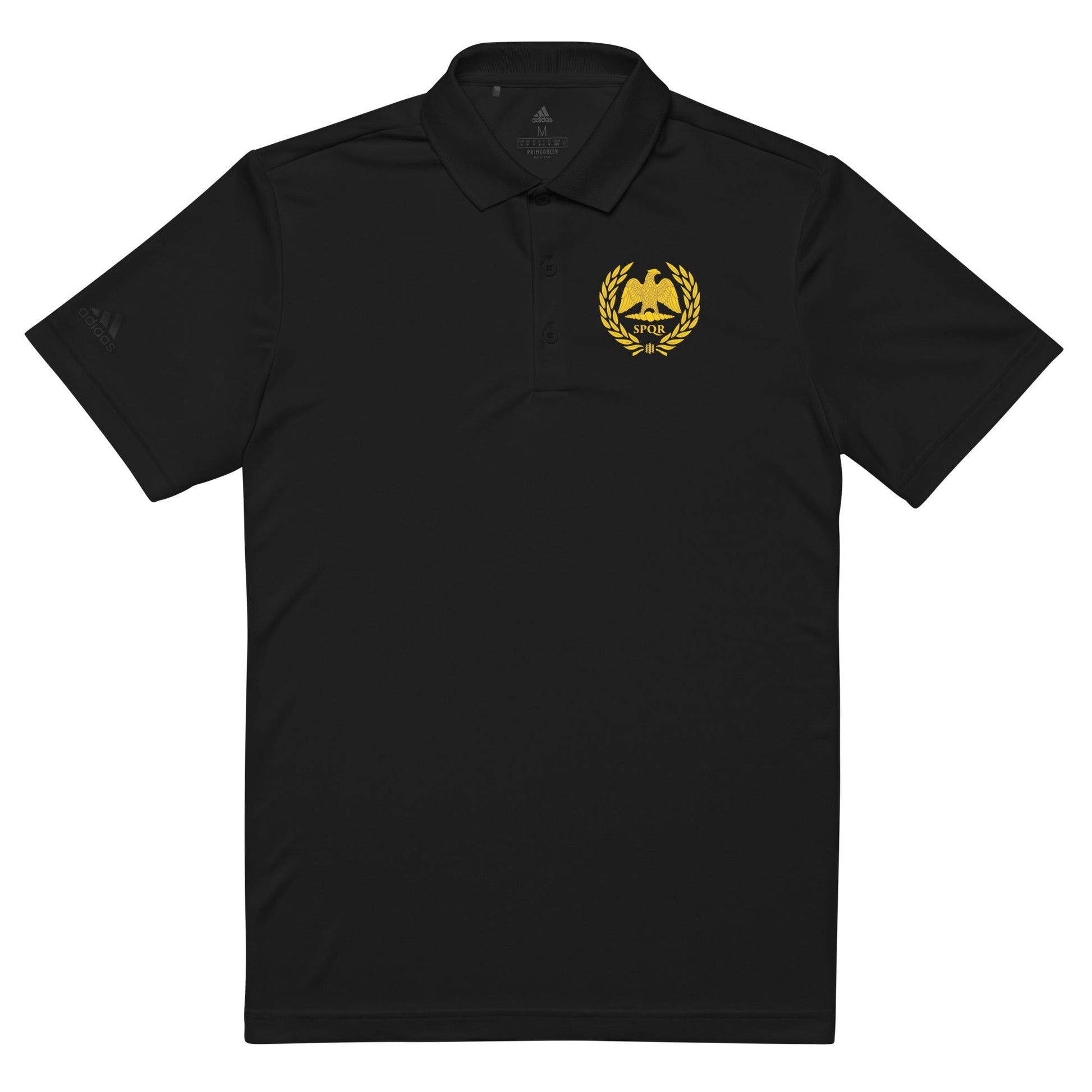 adidas SPQR Polo Shirt (Limited Edtion) - Emporium RomanumBlackS