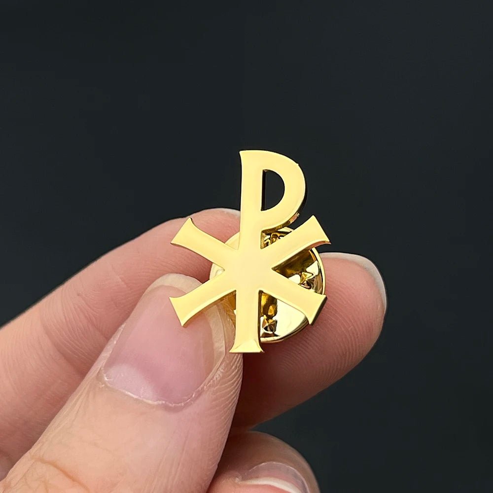 Chi-Rho Symbol Pin – Emporium Romanum