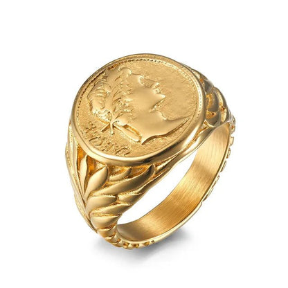 Julius Caesar Ring - Emporium Romanum7Gold