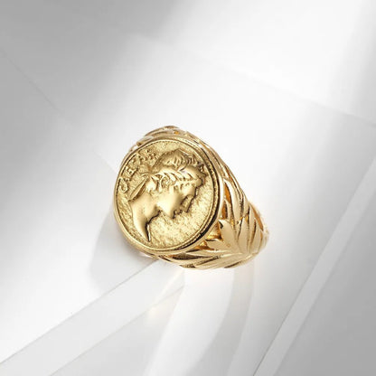 Julius Caesar Ring - Emporium Romanum9Silver