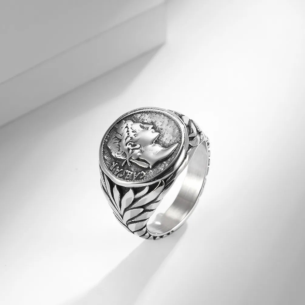 Julius Caesar Ring - Emporium Romanum9Silver