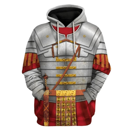 Legionary 3D Uniform Hoodie - Emporium RomanumRoman LegionaryXS