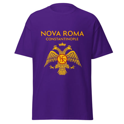 Nova Roma Shirt (Byzantium Edition) - Emporium RomanumPurpleS