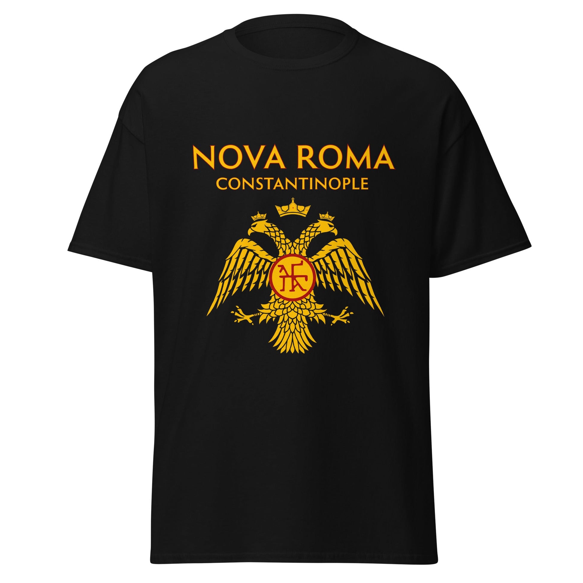 Nova Roma Shirt (Byzantium Edition) - Emporium RomanumBlackS