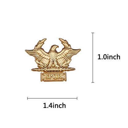 Roman Eagle Emblem Brooch - Emporium Romanum