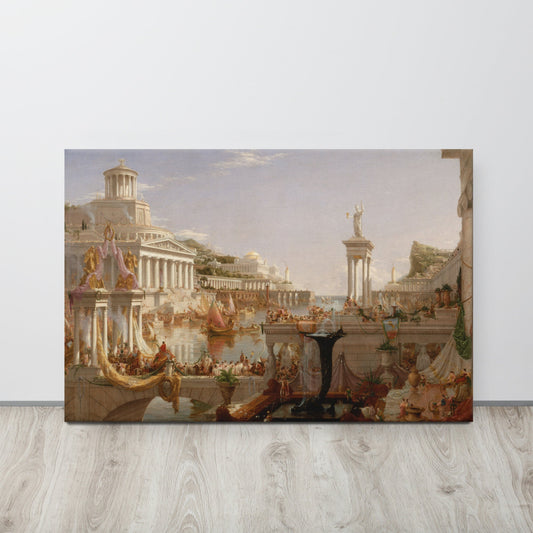 The Consumption of Empire Canvas - Emporium Romanum24″×36″