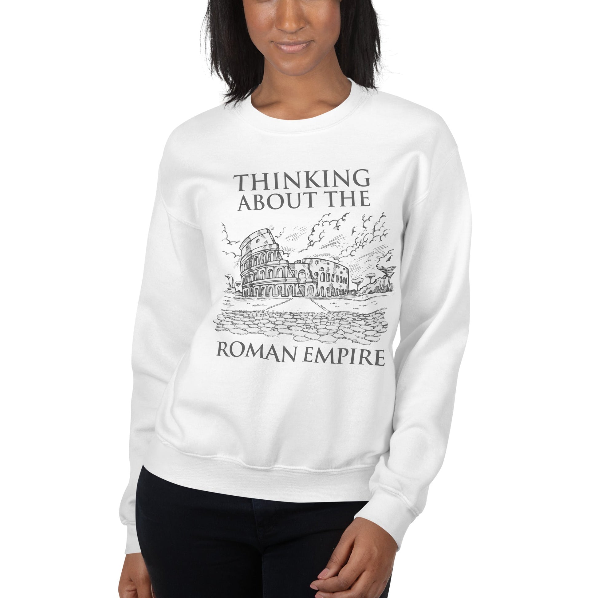 Thinking about the Roman Empire Sweatshirt - Emporium RomanumS