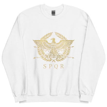 Unisex Roman Empire Sweatshirt - Emporium RomanumWhiteS