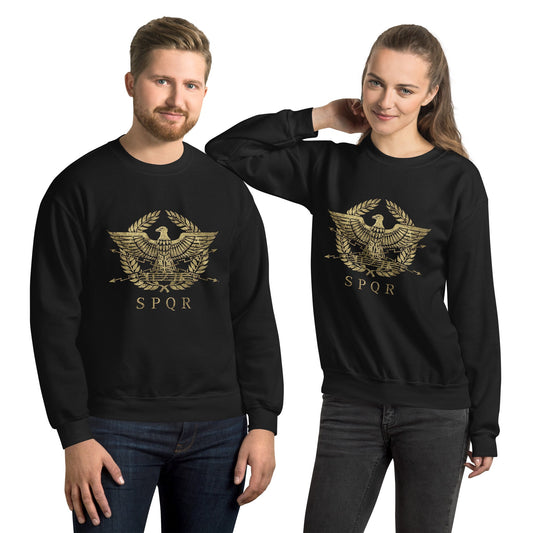 Unisex Roman Empire Sweatshirt - Emporium RomanumBlackS