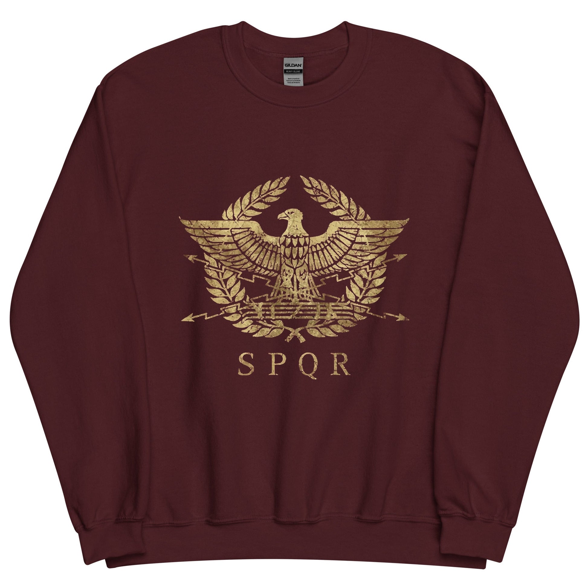 Unisex Roman Empire Sweatshirt - Emporium RomanumMaroonS