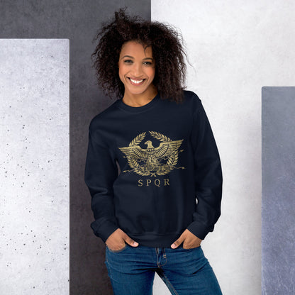 Unisex Roman Empire Sweatshirt - Emporium RomanumBlackS